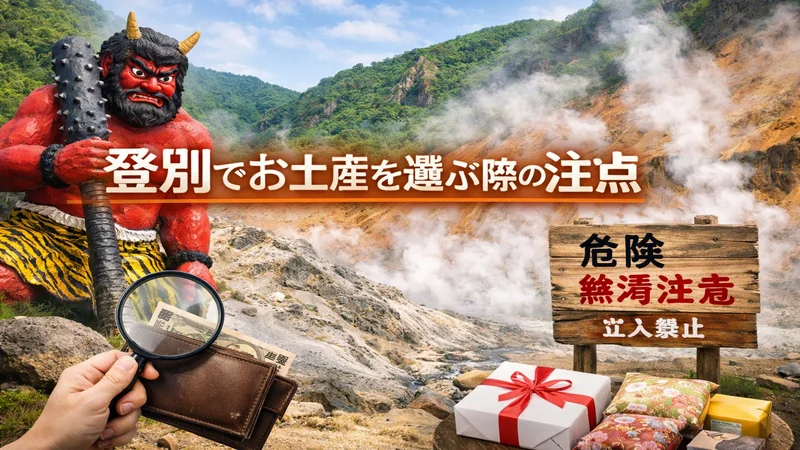 登別でお土産を選ぶ際の注意点