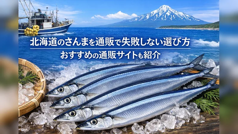 北海道のさんまを通販で失敗しない選び方｜おすすめの通販サイトも紹介