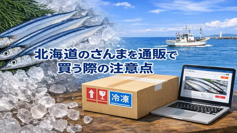 北海道のさんまを通販で買う際の注意点