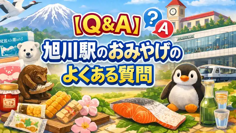 【Q＆A】旭川駅のおみやげのよくある質問