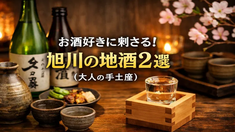 お酒好きに刺さる！旭川の地酒2選（大人の手土産）