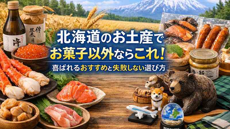 北海道のお土産でお菓子以外ならこれ！喜ばれるおすすめと失敗しない選び方