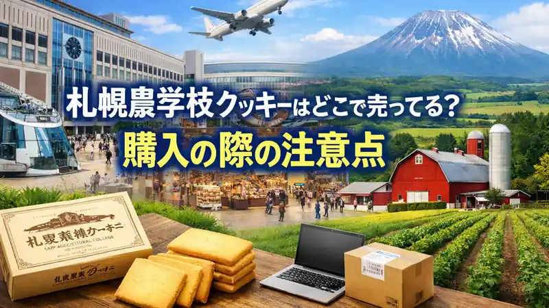 札幌農学校クッキーはどこで売ってる？購入の際の注意点