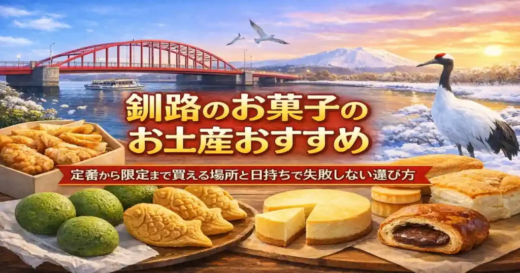 釧路のお菓子のお土産おすすめ｜定番から限定まで買える場所と日持ちで失敗しない選び方