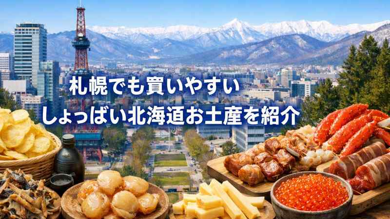 札幌でも買いやすいしょっぱい北海道お土産を紹介