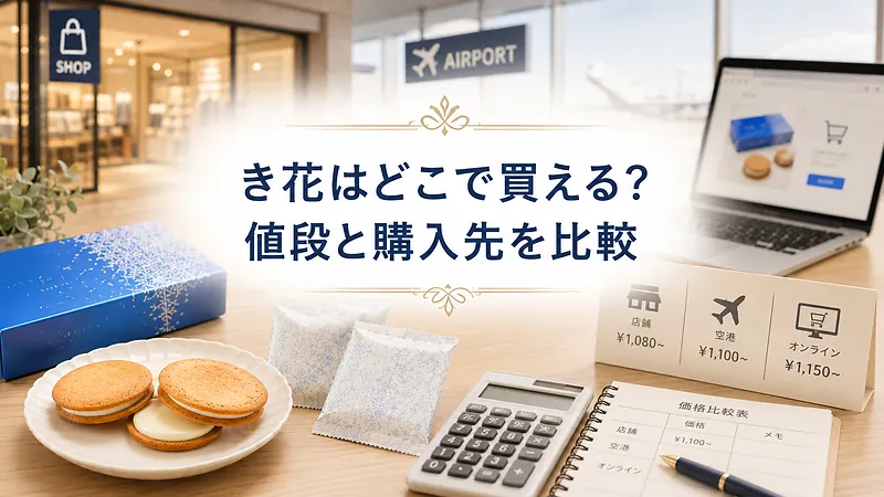 き花はどこで買える？値段と購入先を比較