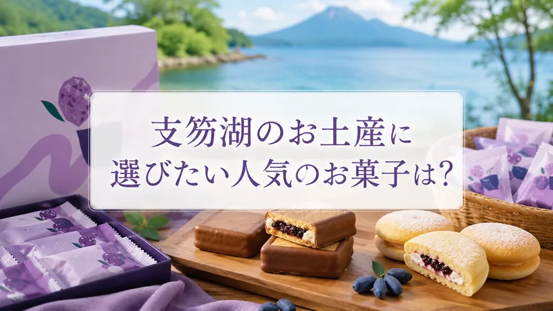 支笏湖のお土産に選びたい人気のお菓子は？