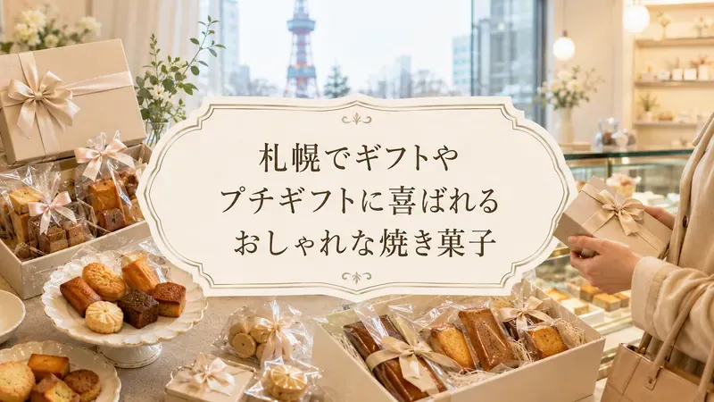 札幌でギフトやプチギフトに喜ばれるおしゃれな焼き菓子