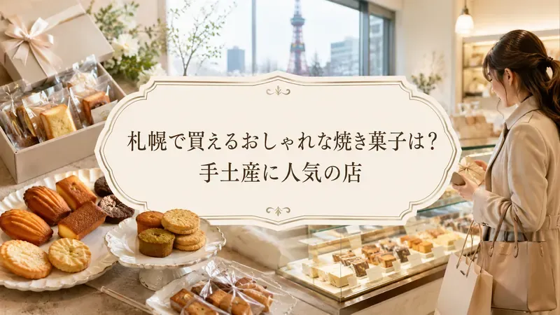 札幌で買えるおしゃれな焼き菓子は？手土産に人気の店