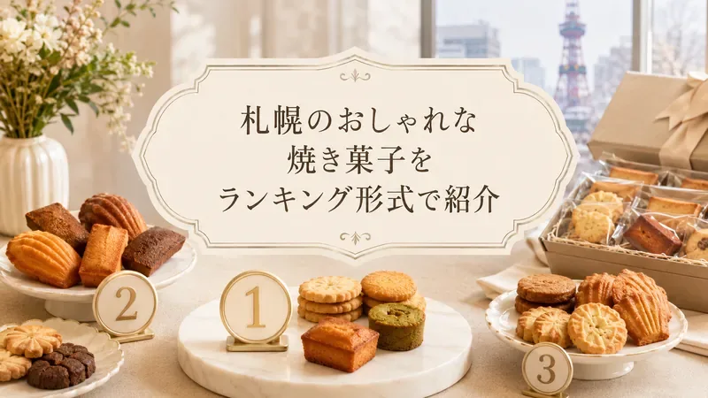 札幌のおしゃれな焼き菓子をランキング形式で紹介