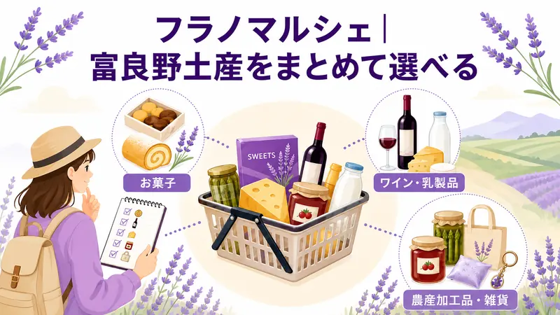 フラノマルシェ｜富良野土産をまとめて選べる