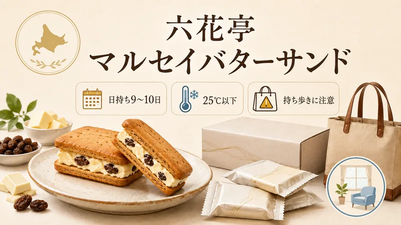 六花亭 マルセイバターサンド