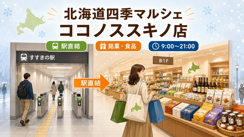 北海道四季マルシェ ココノススキノ店