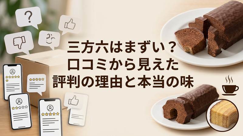 三方六はまずい？口コミから見えた評判の理由と本当の味